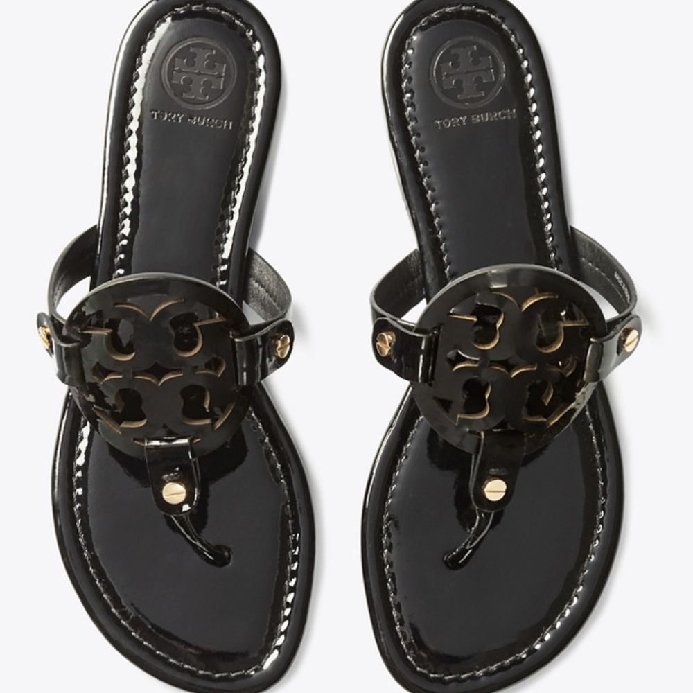 Tory Burch Black Women's Sandal (9.5)